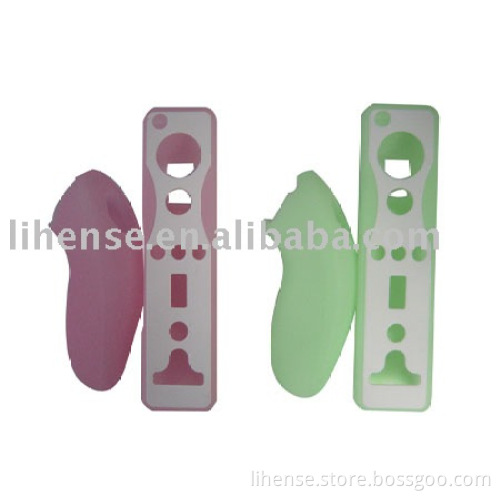 Controller Double Color Silicon Case for Wii